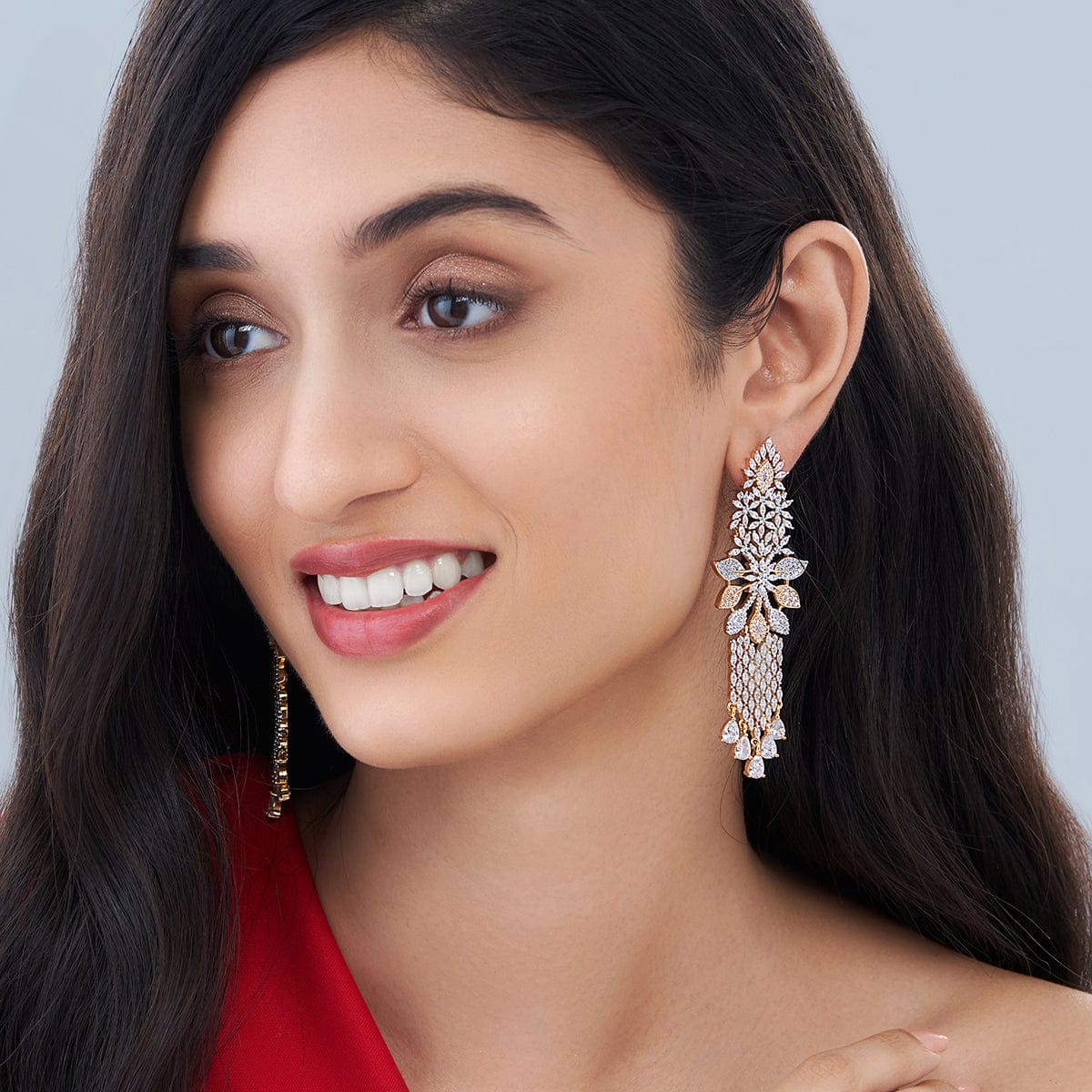 What is the best way to match earrings with dresses in different colors  (black, white, red)? - Quora